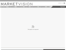 Tablet Screenshot of marketvisionrealty.com